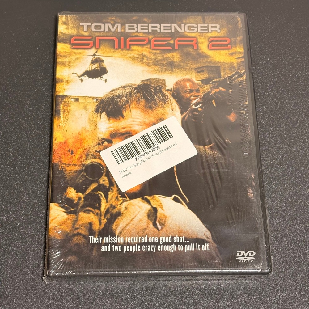 Sony Pictures Sniper 2 DVD Movie New Sealed Tom Berenger Action Thriller
